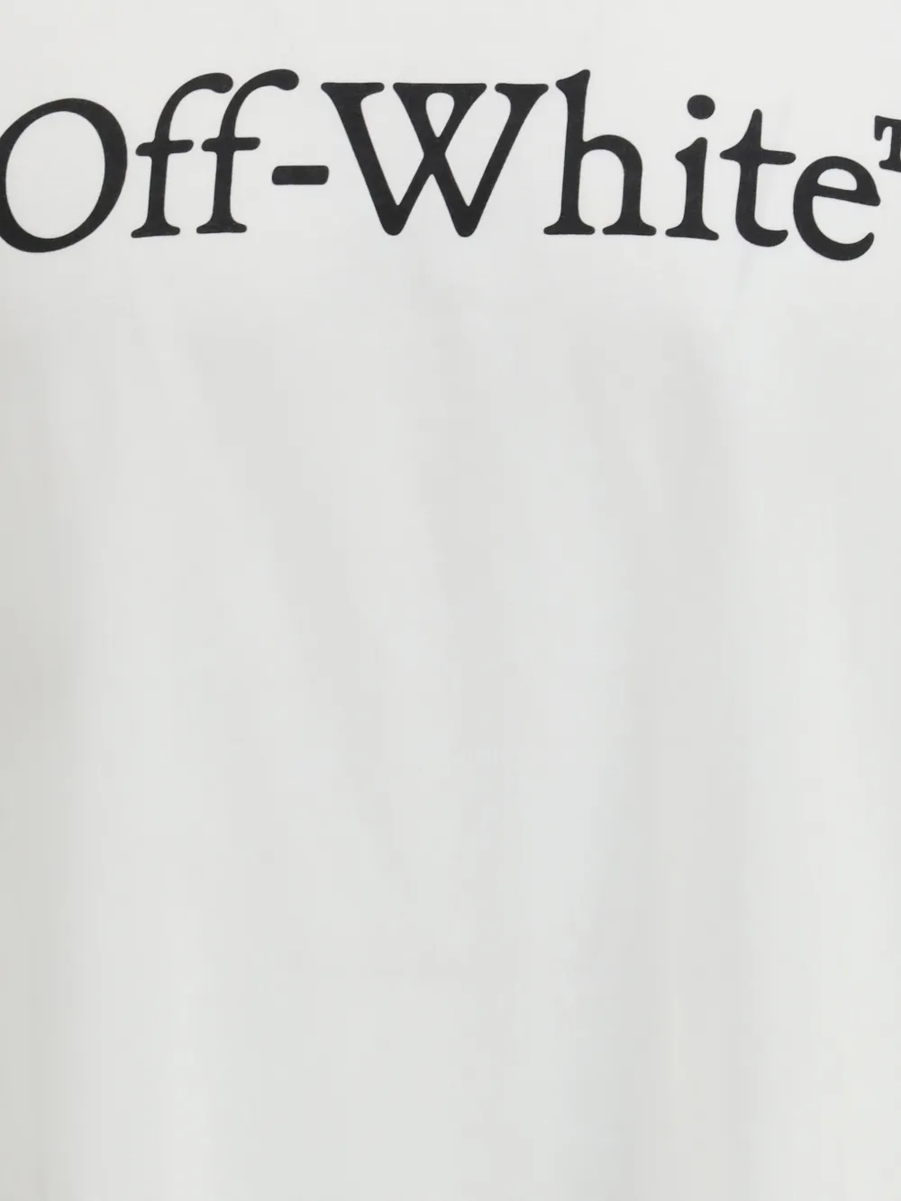 Off-White Big Bookish Skate T-shirt met korte mouwen Wit