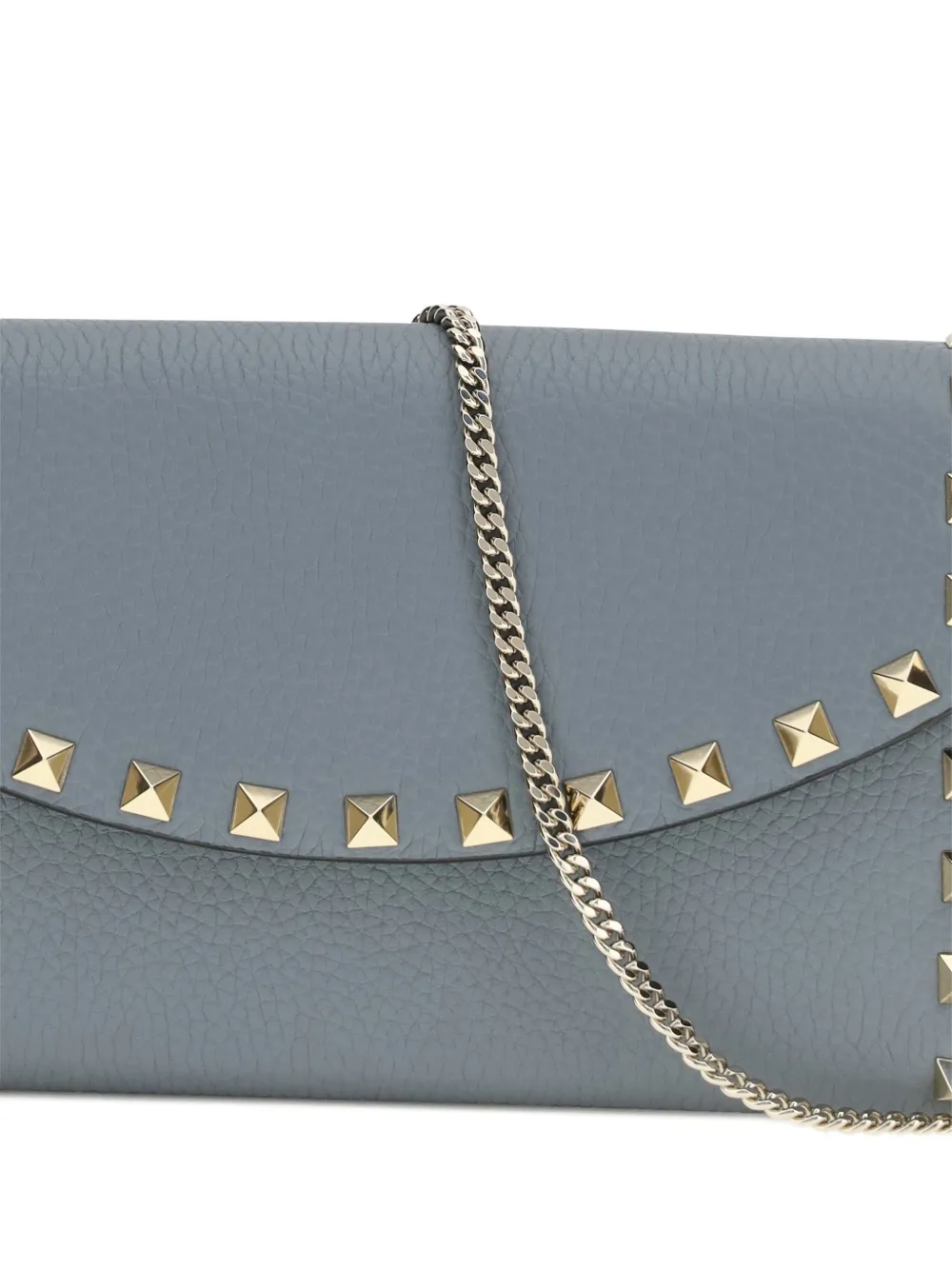 Valentino Garavani Rockstud leren schoudertas Blauw
