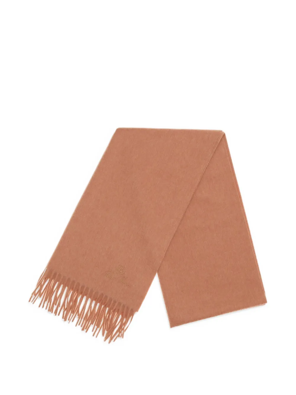 Loro Piana Schal mit Fransen - Nude