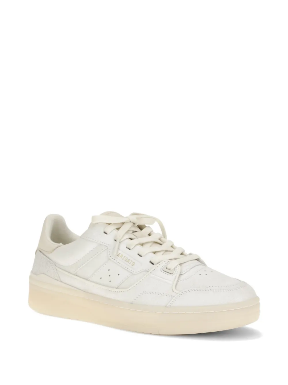 Axel Arigato Clay Crackled leren sneakers Beige