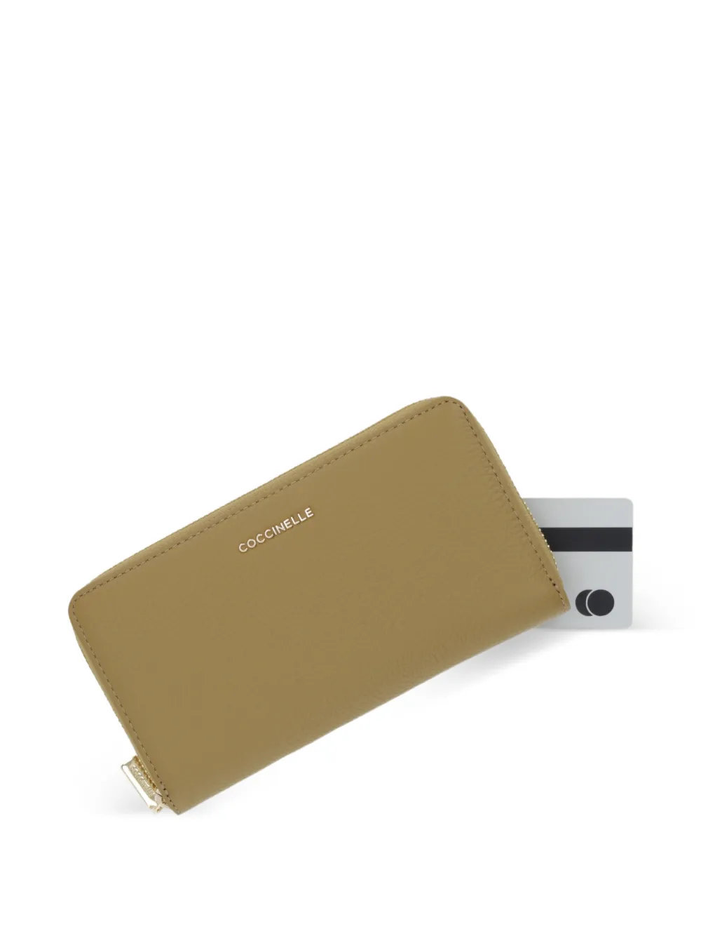  Coccinelle Zip-fastening Wallet - Neutrals 