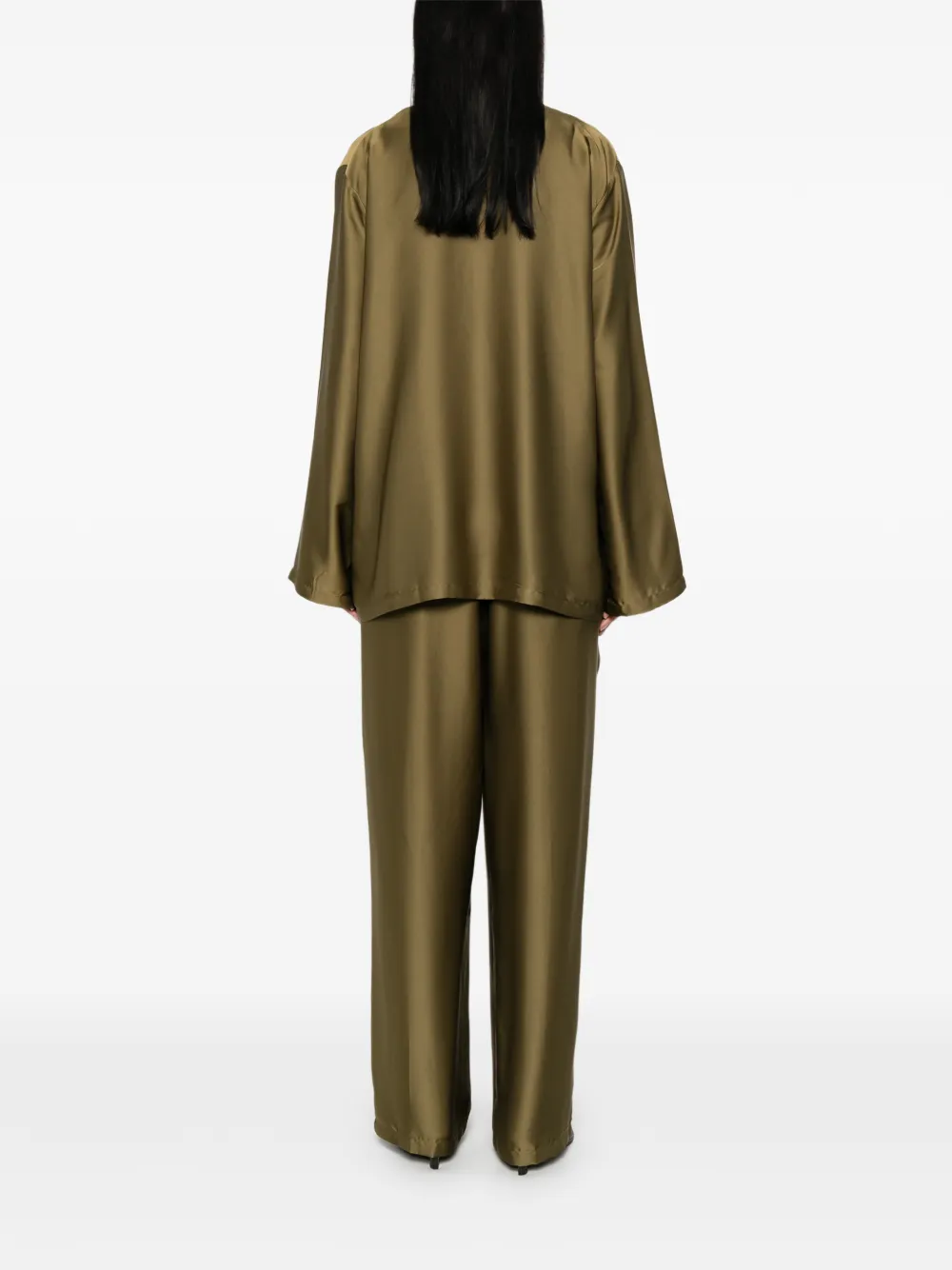  Silkylicious Rove Trousers Set - Green 