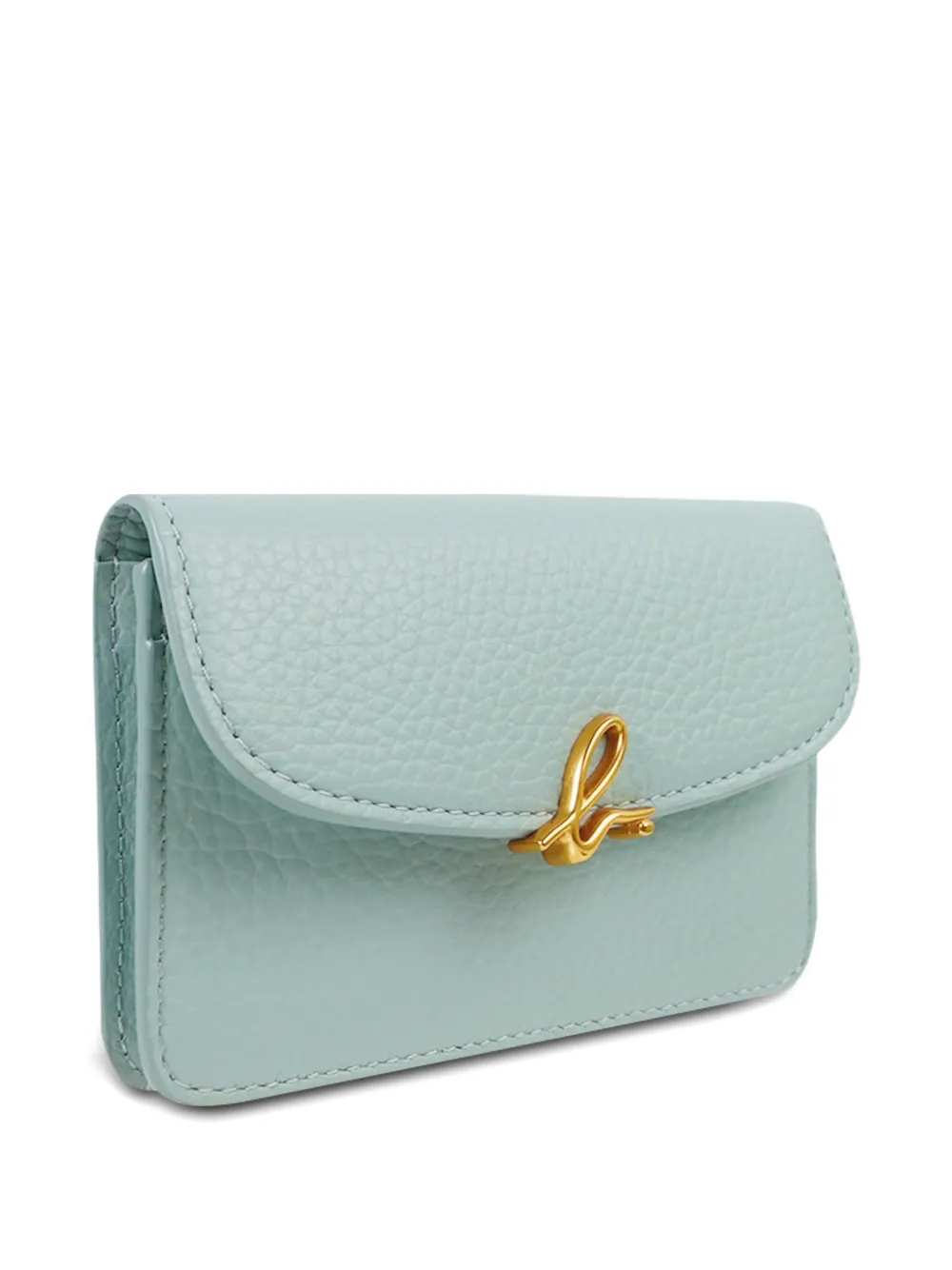 The B. Curve Flap Leather Wallet