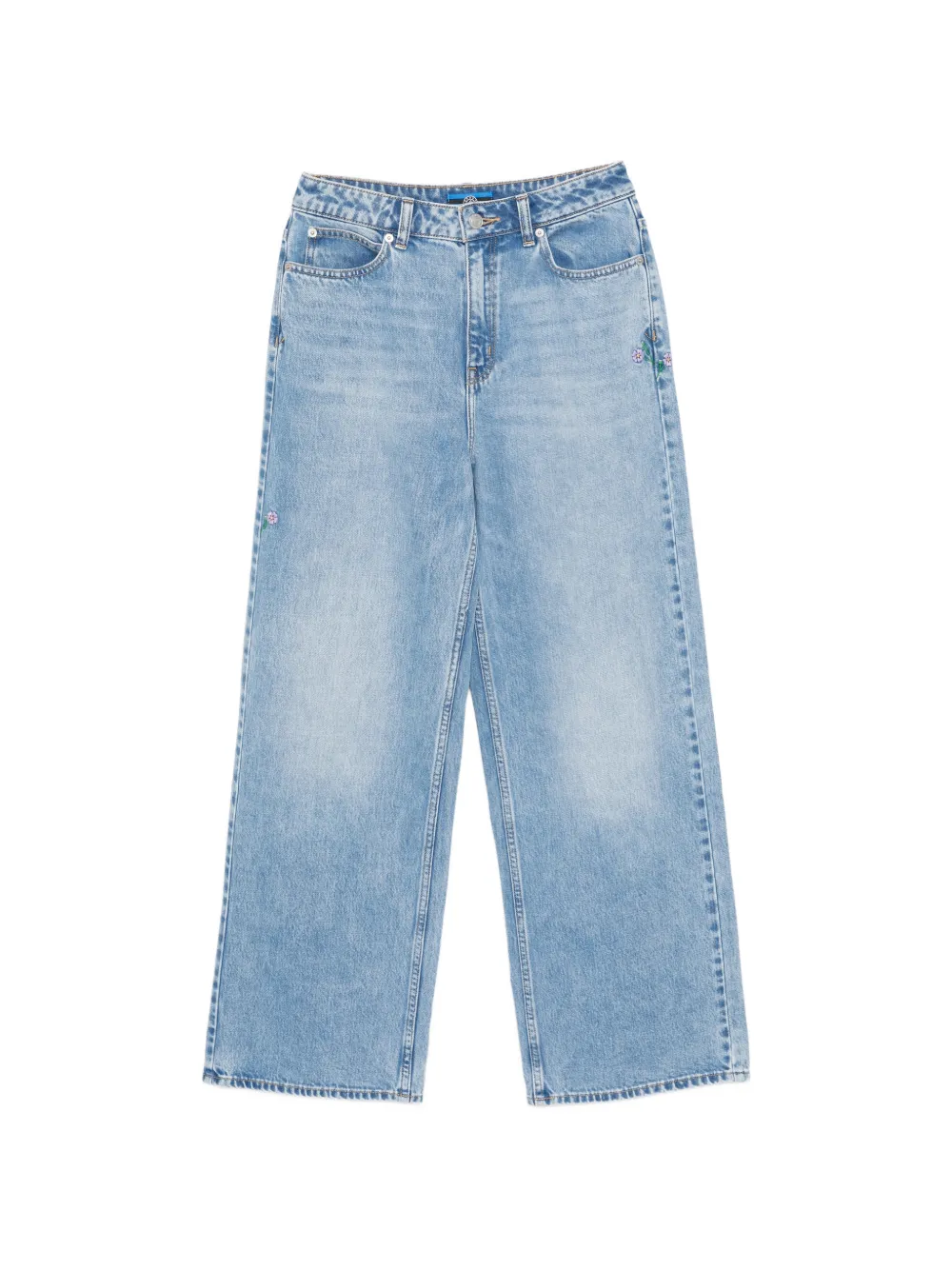 SPORT b. by agnès b. wide-leg jeans - Blu