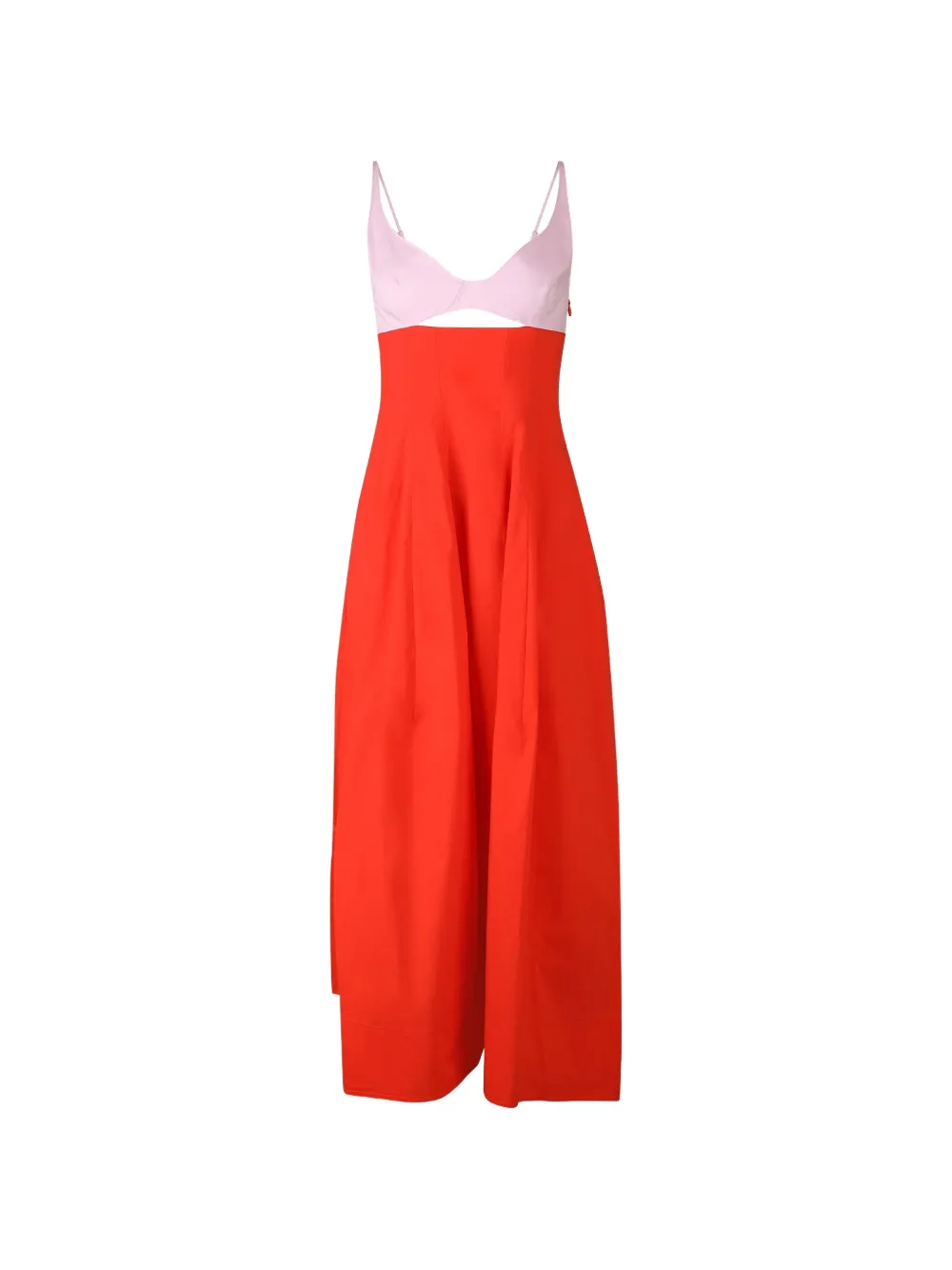 Simkhai Maddy cutout midi dress - Rosso