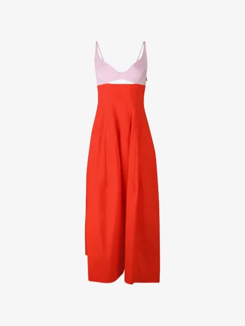 SIMKHAI  Maddy cutout midi dress