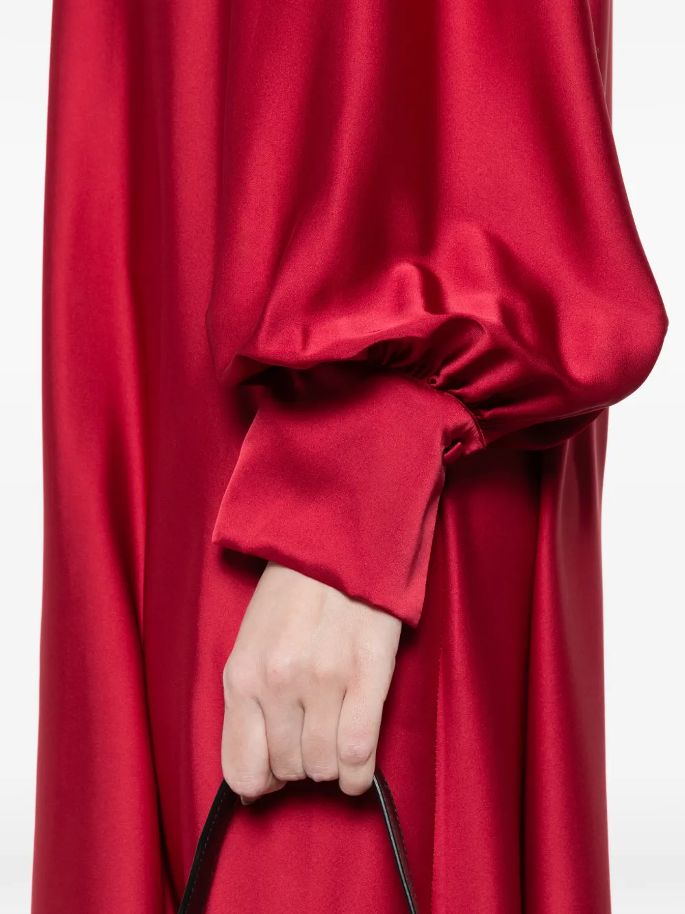 SILKYLICIOUS Nigora blousejurk Rood