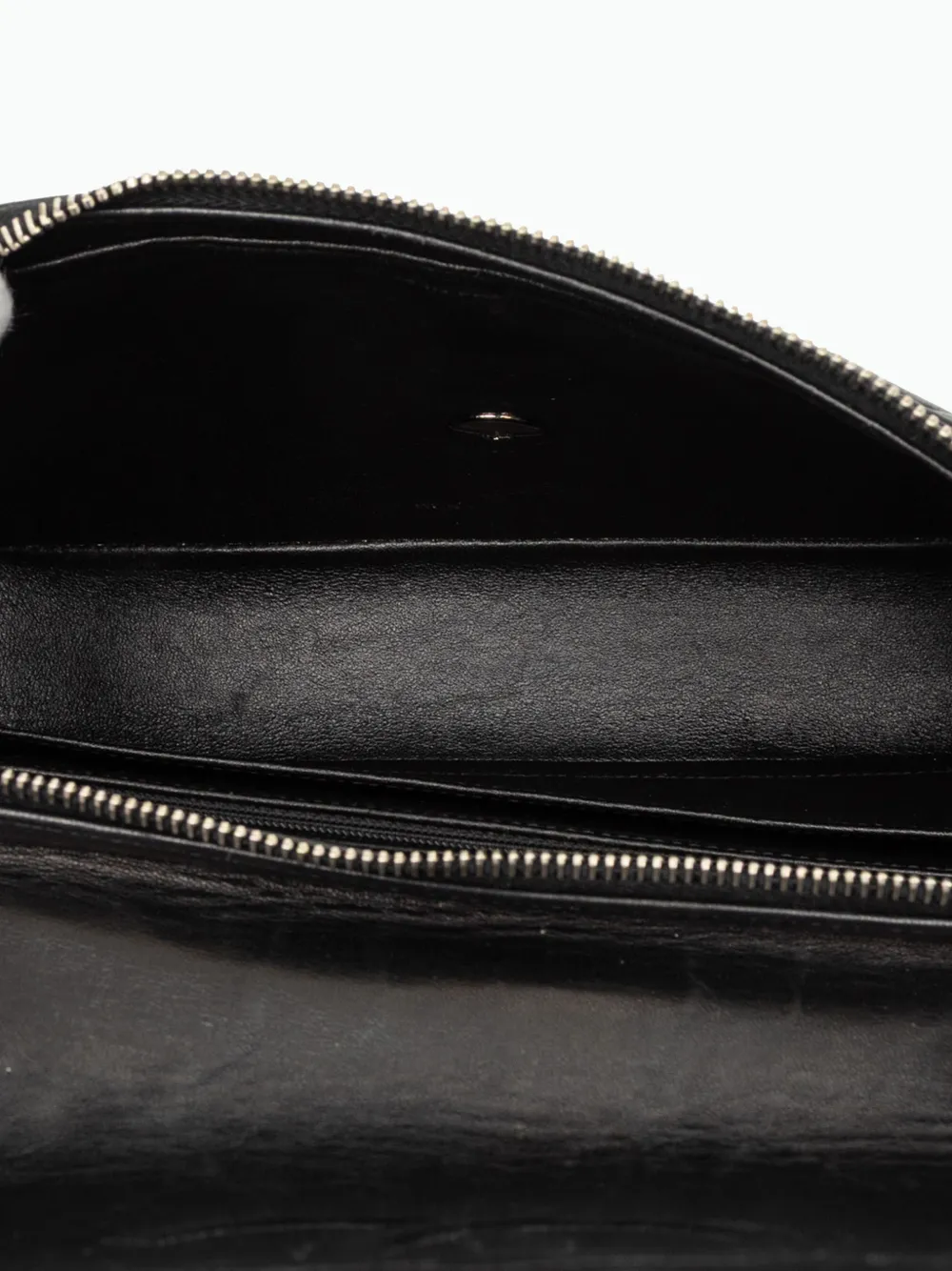 Chanel Pre-owned 1996-1997 Medium Quilted Lambskin Flap Backpack in Black, view 5
