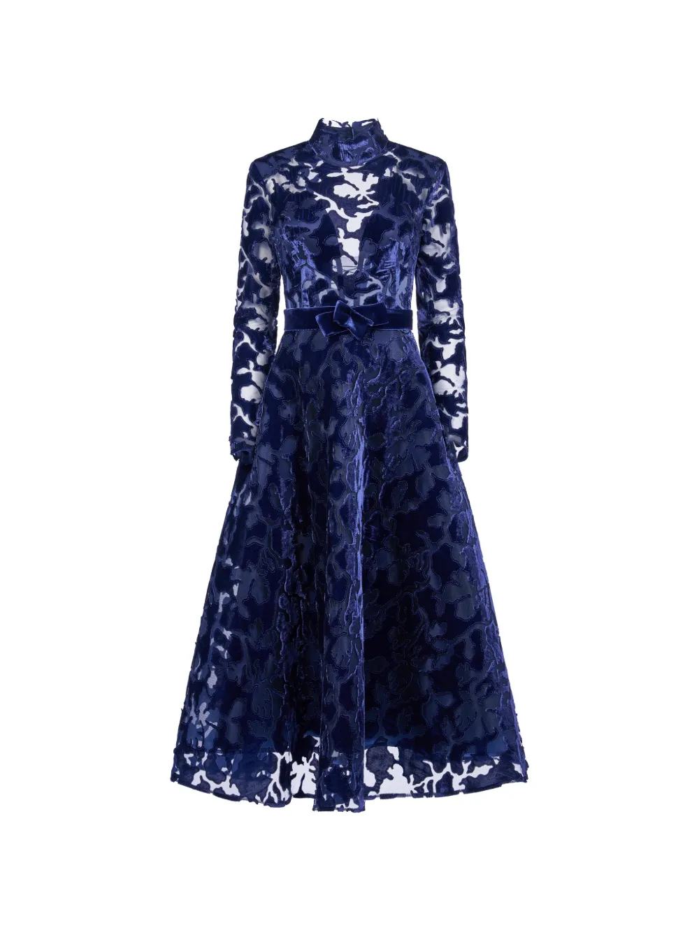 ARAFTU bow appliqué dress - Blu