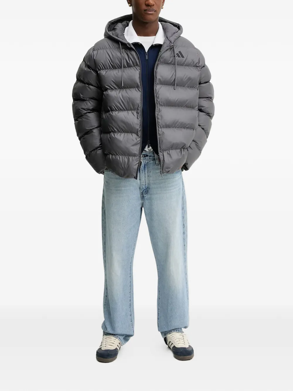 adidas hooded puffer jacket | Hooded Jackets | Image 2