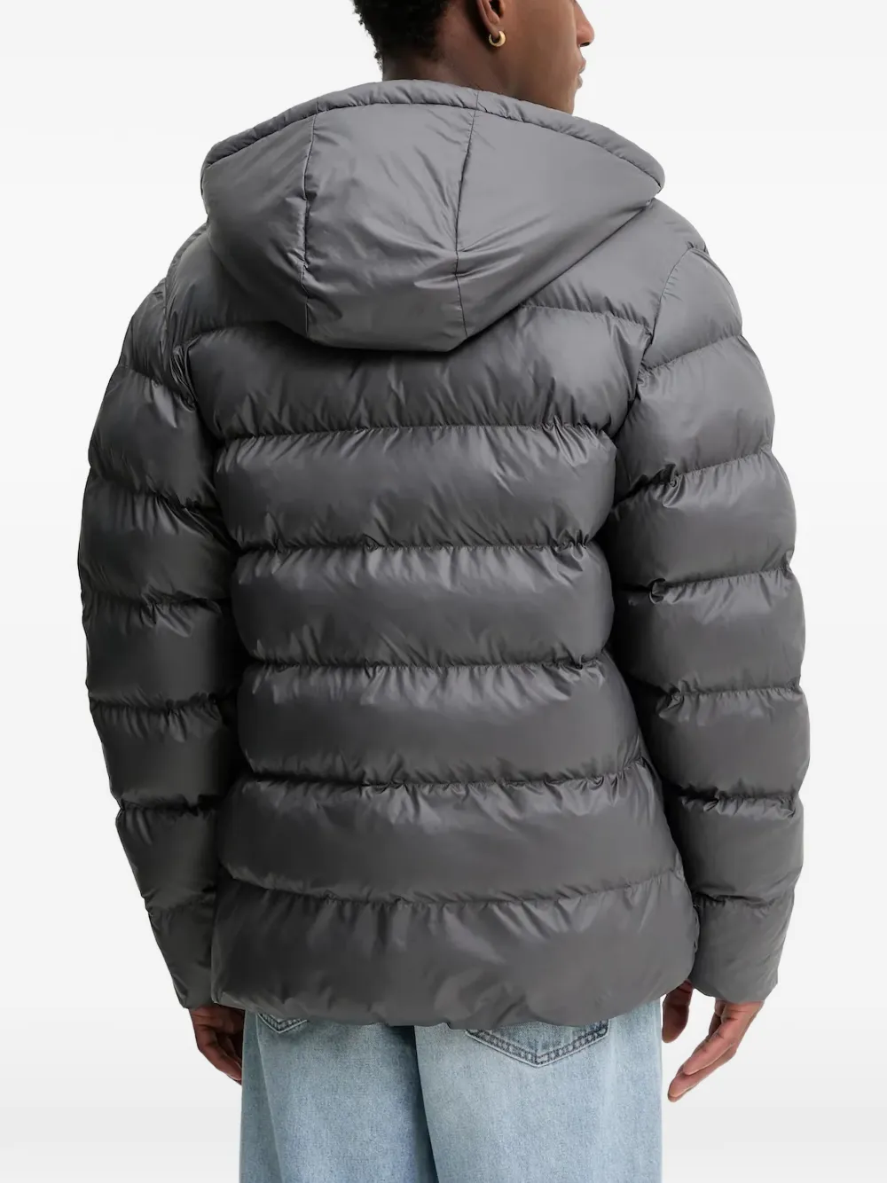 adidas Donsjack met capuchon Grijs