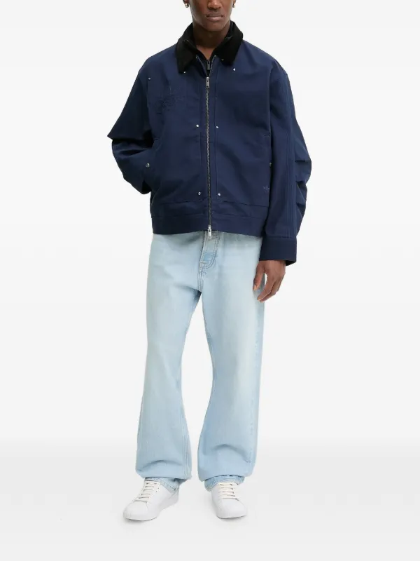 Adidas アップリケ ジャケット | ブルー | FARFETCH JP