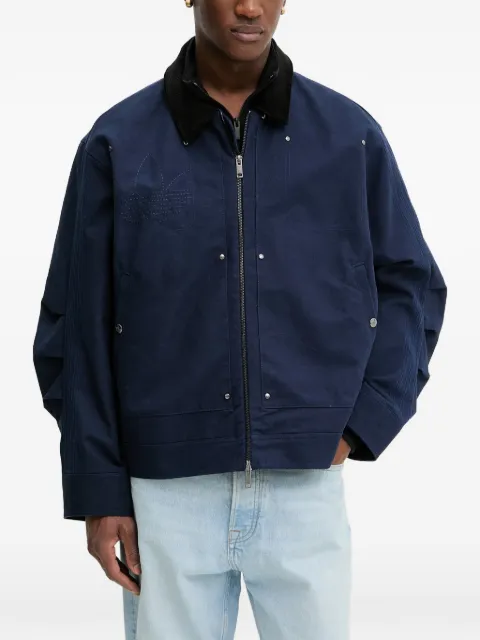 adidas embroidered appliqué jacket