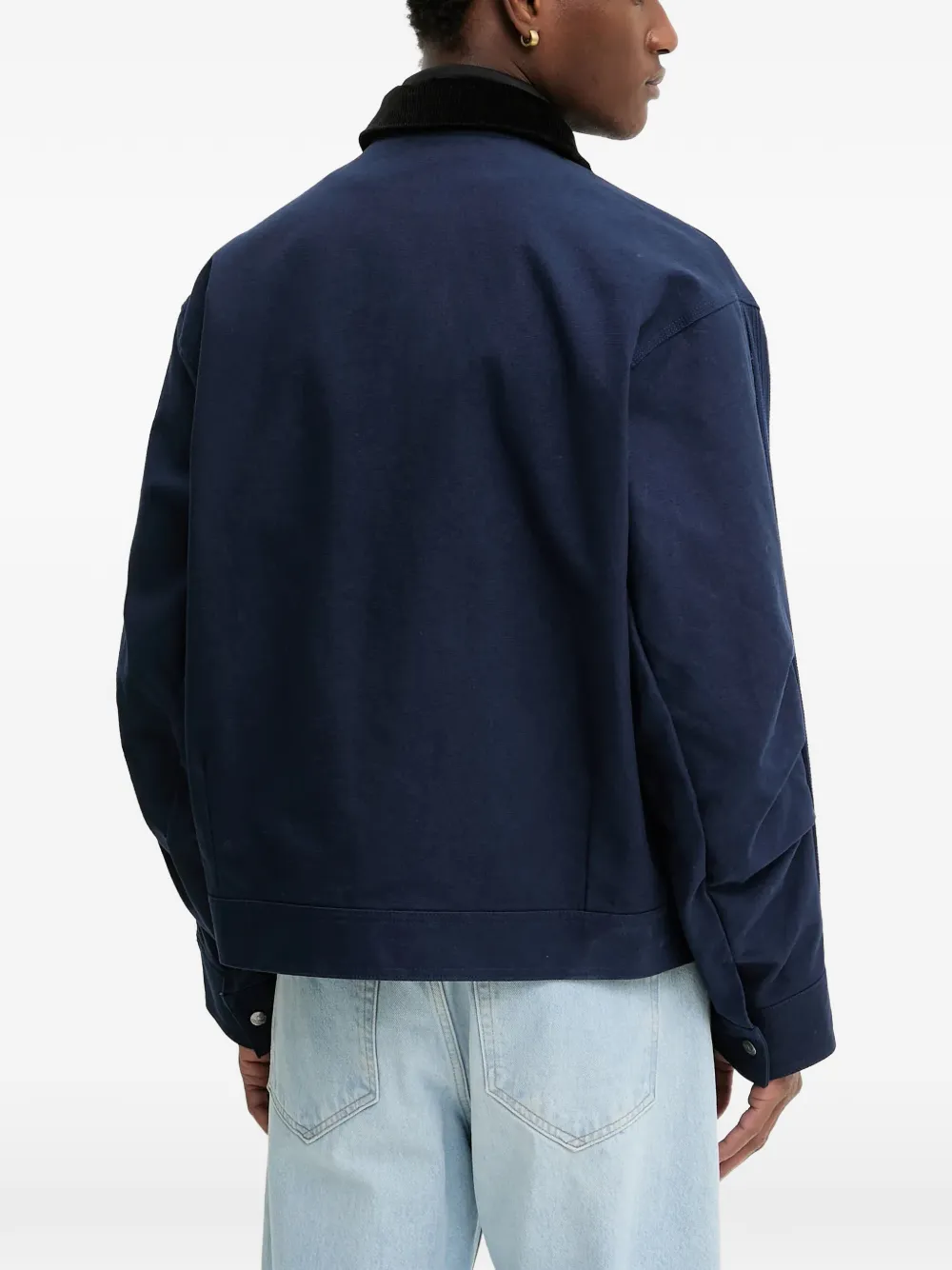 adidas Jack met geborduurde applicatie Blauw