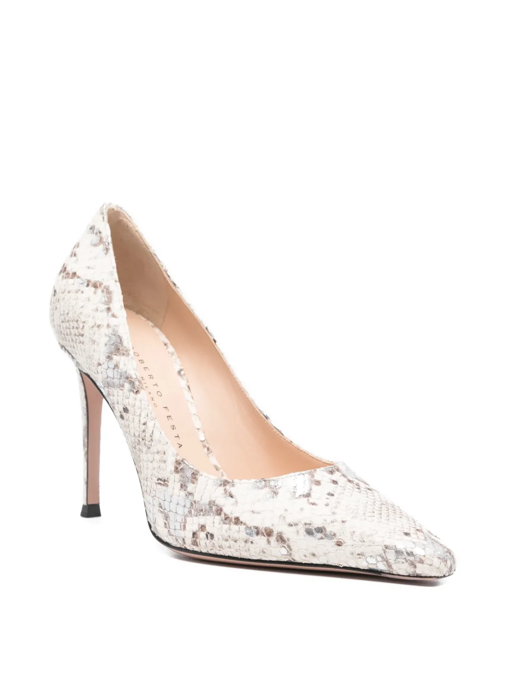 Roberto Festa Elais pumps met hak Beige