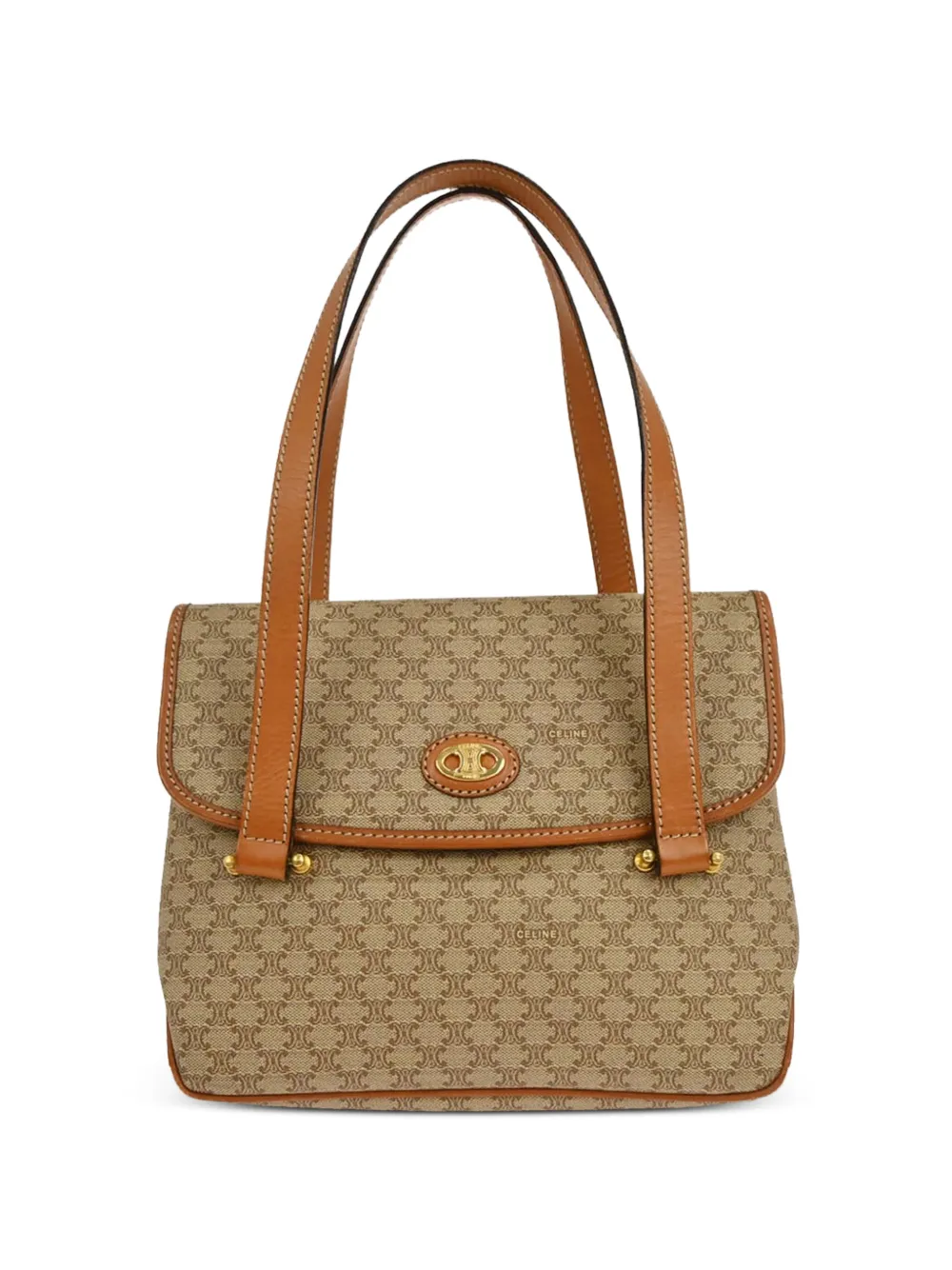 Celine Pre-Owned Borsa a mano Macadam anni '90 - Toni neutri