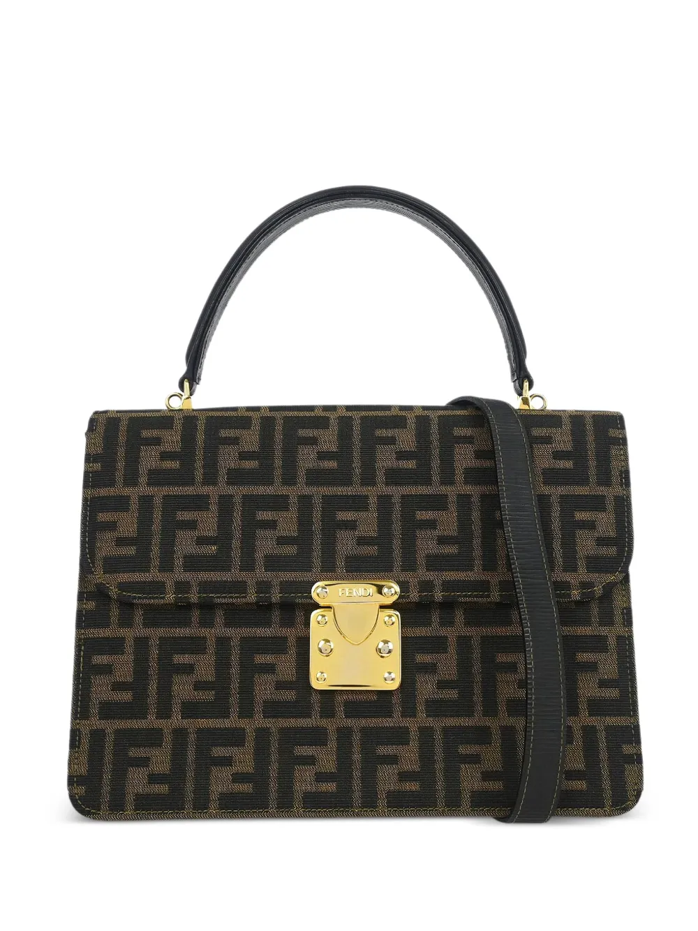 Fendi Pre-Owned 1990-2000s Zucca handbag - Marrone