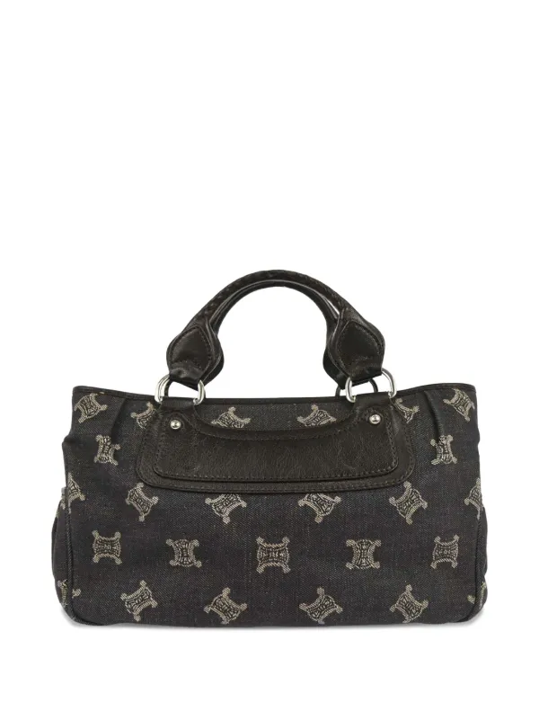 Celine Pre-Owned 1990-2000s マカダム ブギー ハンドバッグ