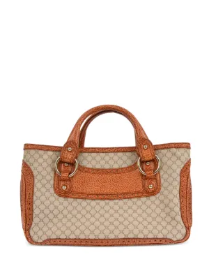 Celine Pre-Owned 20th Century マカダム キャンバス ブギー