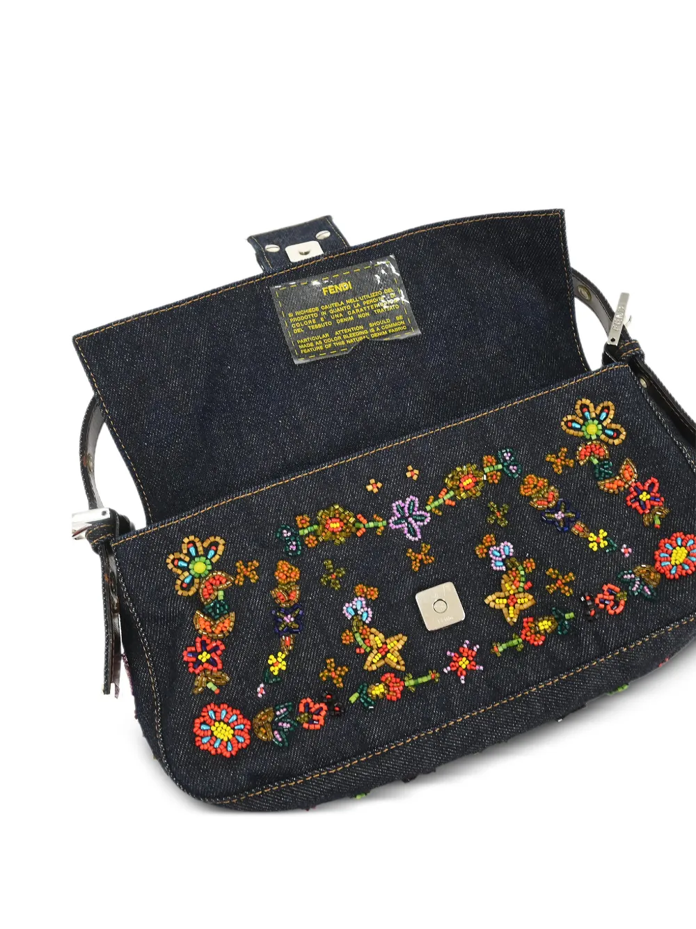  Fendi Pre-owned 2000 Baguette Handbag - Blue 