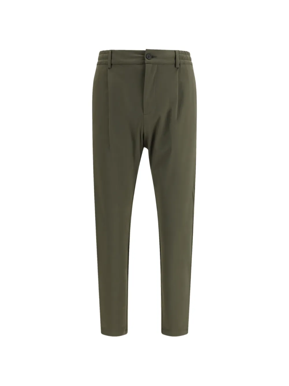Cruna Mitte elasticated waistband trousers - Verde