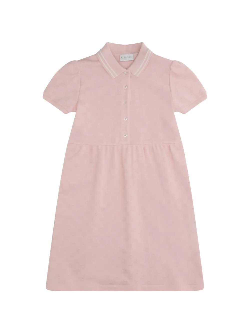 Gucci Kids polo-collar dress - Pink