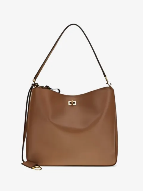 medium Rodeo turnlock leather shoulder bag