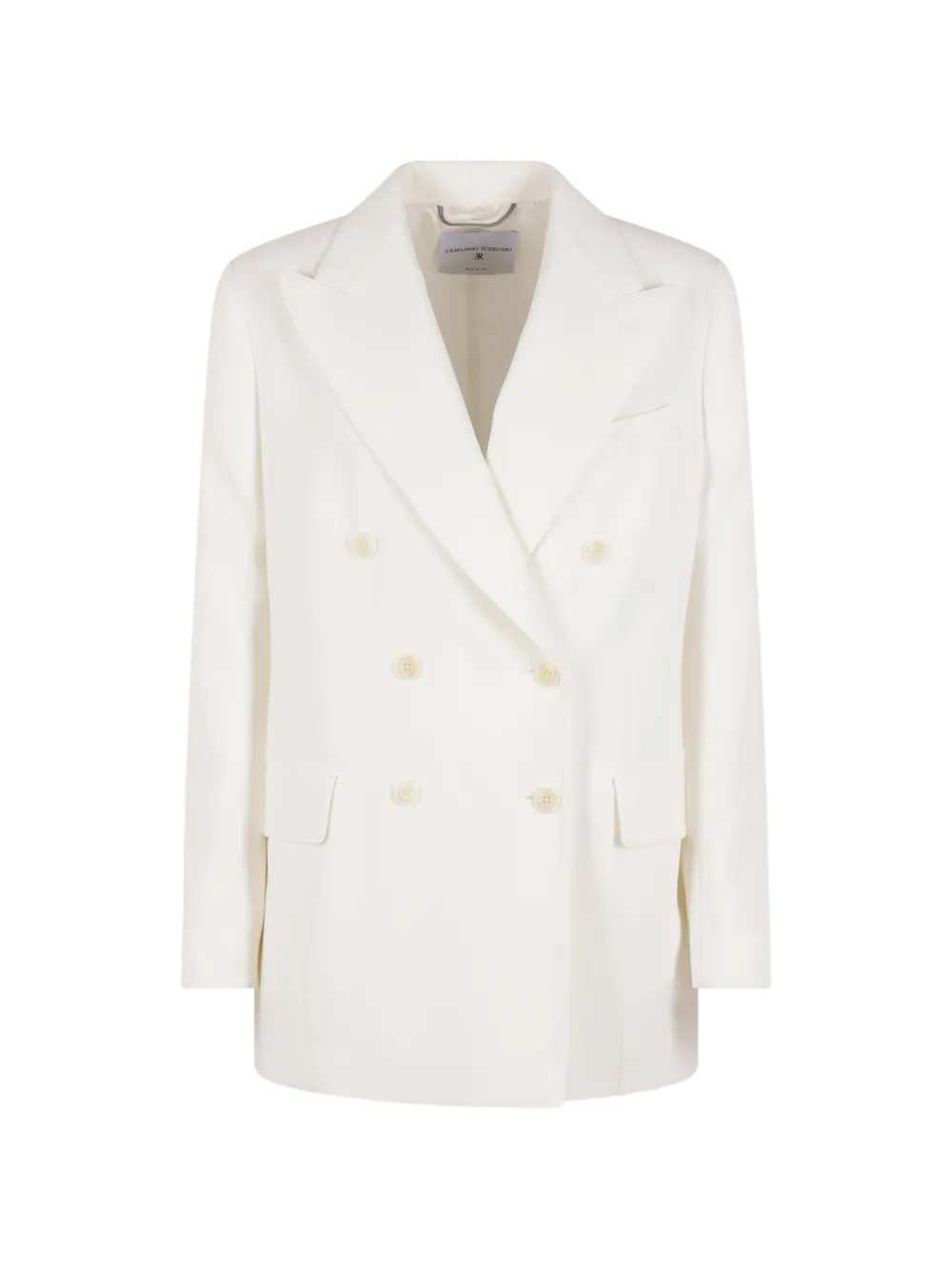 Ermanno Scervino Double-breasted Jacket In Pattern