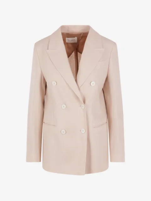 Montedoro double-breasted linen jacket
