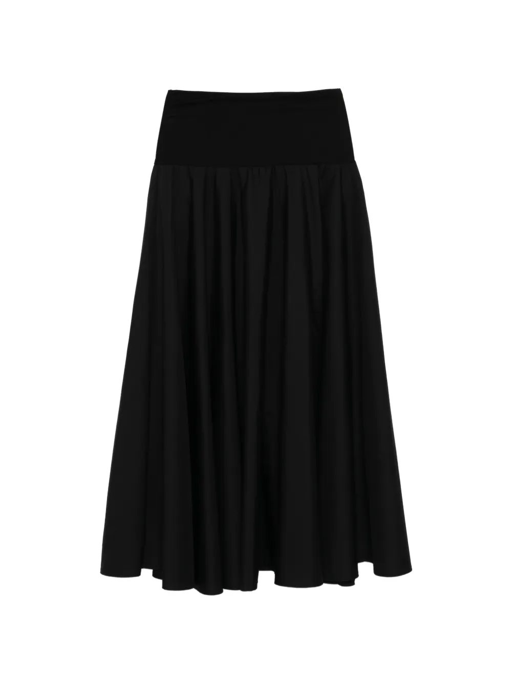 agnès b. tall waistband skirt