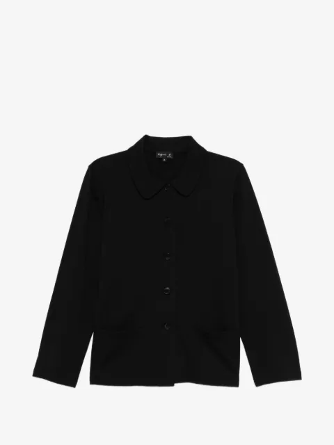 agnès b.  collared buttoned jacket