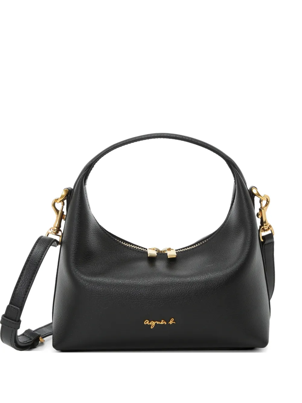 agnès b. Christelle zip bovine leather tote bag · OS