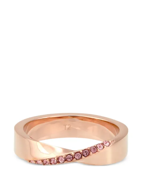 agnès b.  장식 스테인리스 스틸 링