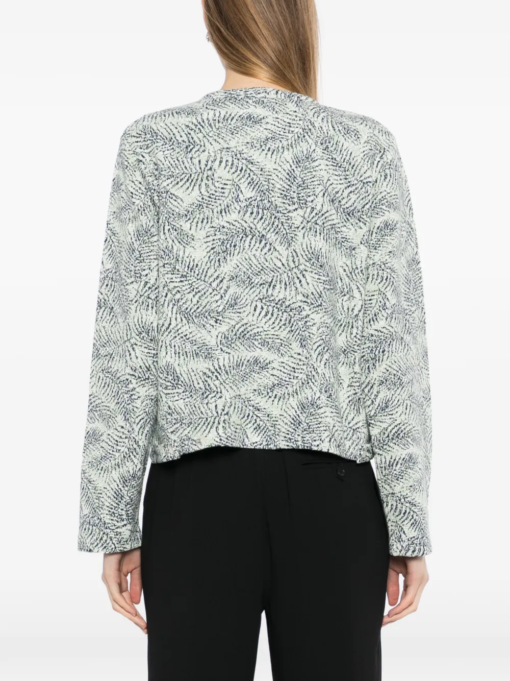 Jacquard Cardigan