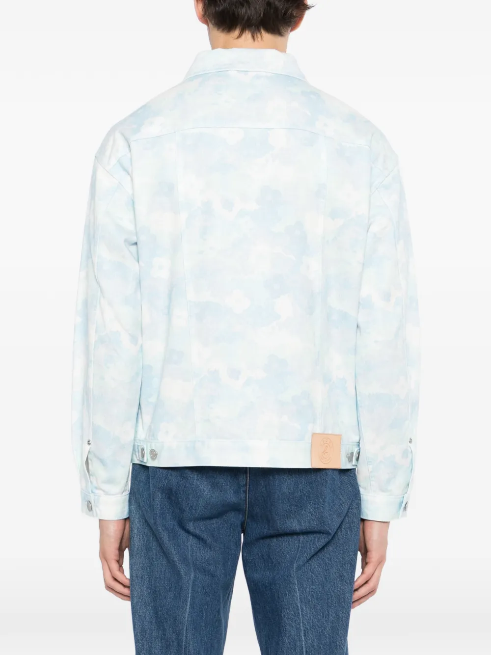 SPORT b. by agnès b. Jack met camouflageprint Blauw