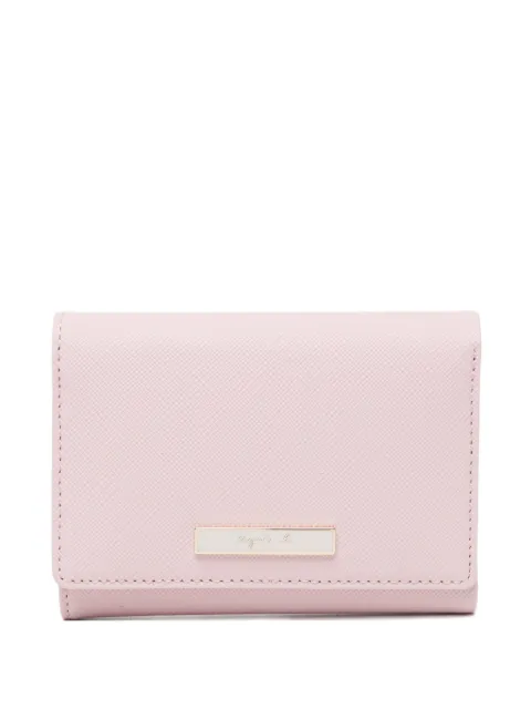 agnès b.  leather wallet