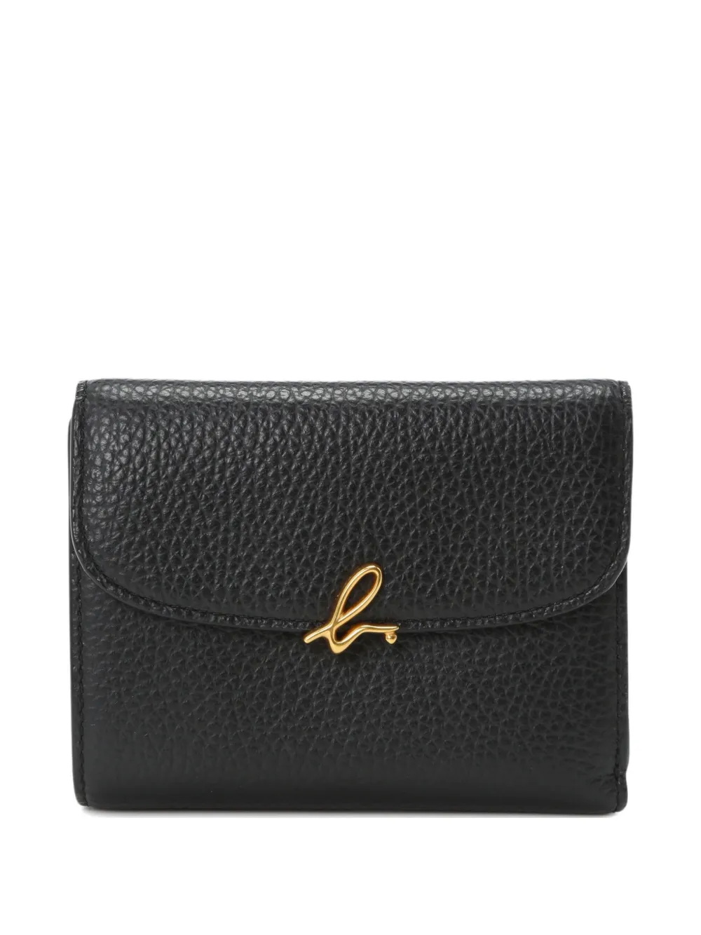 agnès b. 'THE b.' textured wallet · One Size