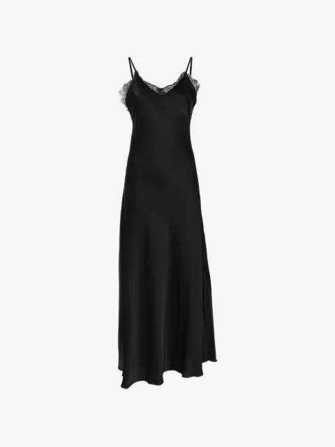 SILKYLICIOUS lace maxi dress