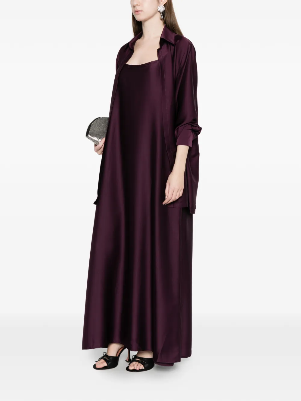  Silkylicious Evelyn Skirt Set - Purple 