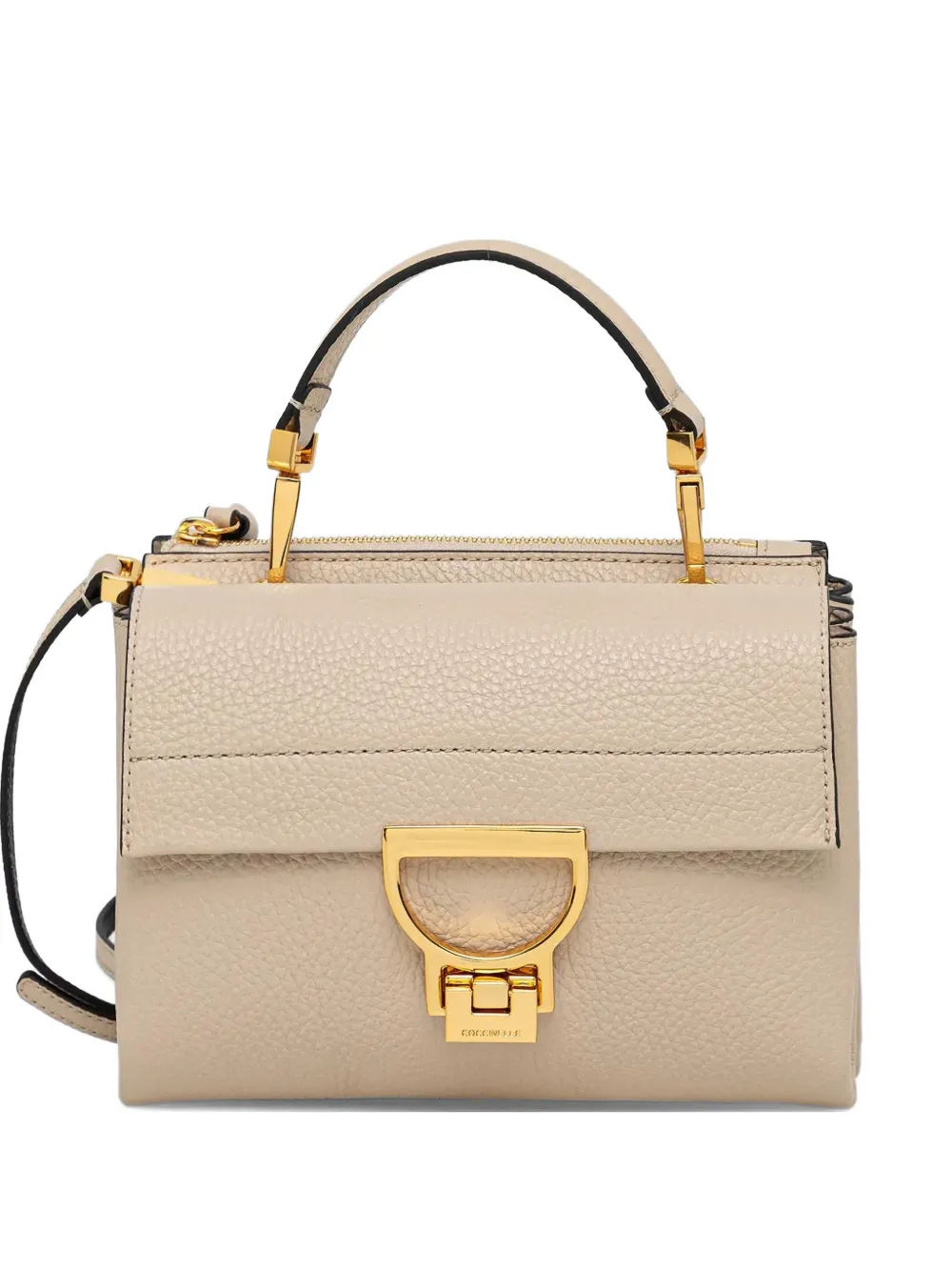 Coccinelle small Artlettis cross body bag - Toni neutri