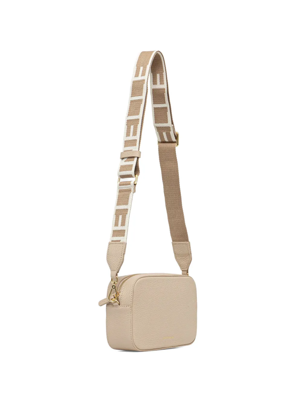 Coccinelle small Tebe cross body bag - Toni neutri