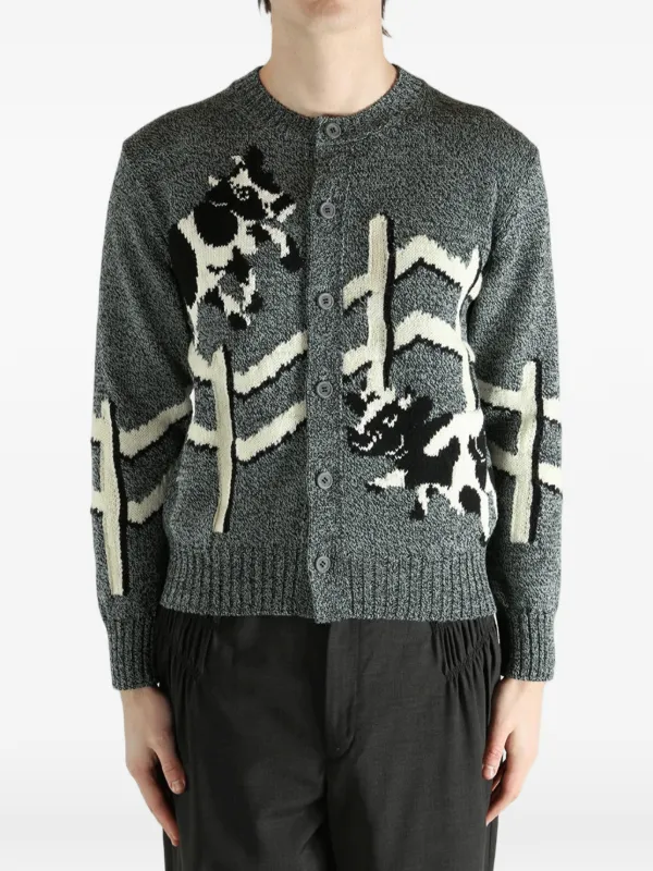 Junya Watanabe MAN グレー カーディガン M 2004 34160465_65411016_600.jpg