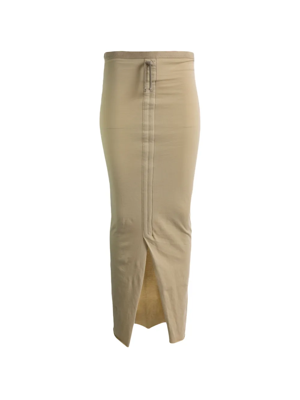 Rick Owens drawstring slit skirt - Nude