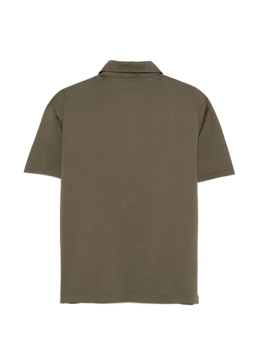 C.P. Company Katoenen poloshirt Groen