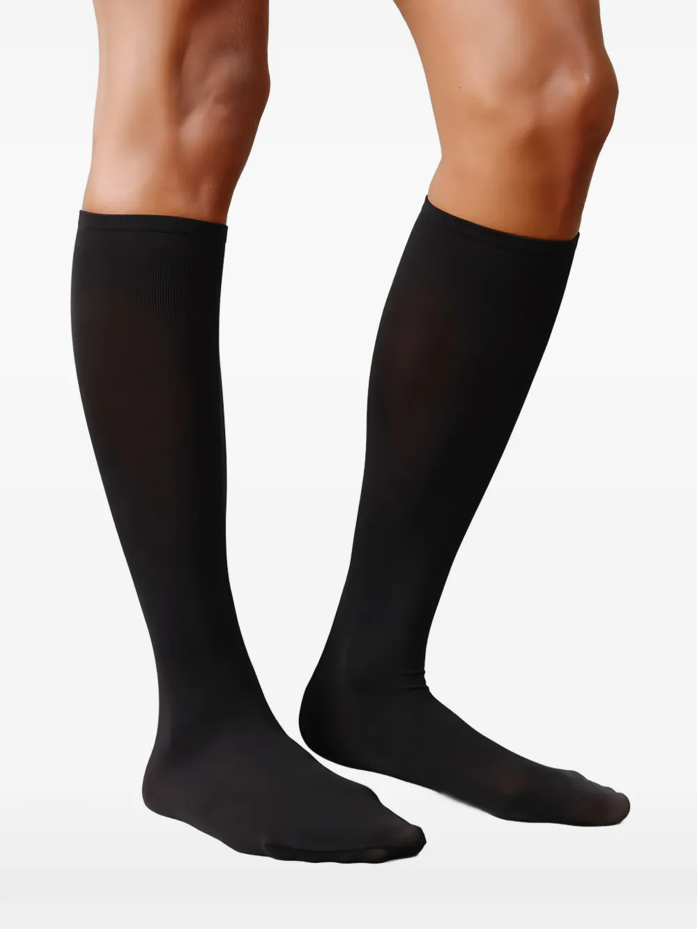Swedish Stockings Olivia knee-high socks set (set of two) - Nero