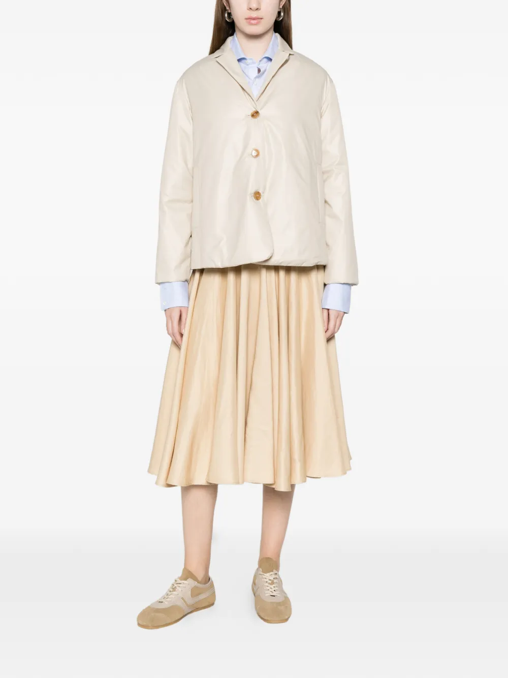  Rosso 35 Buttoned Jacket - Neutrals 