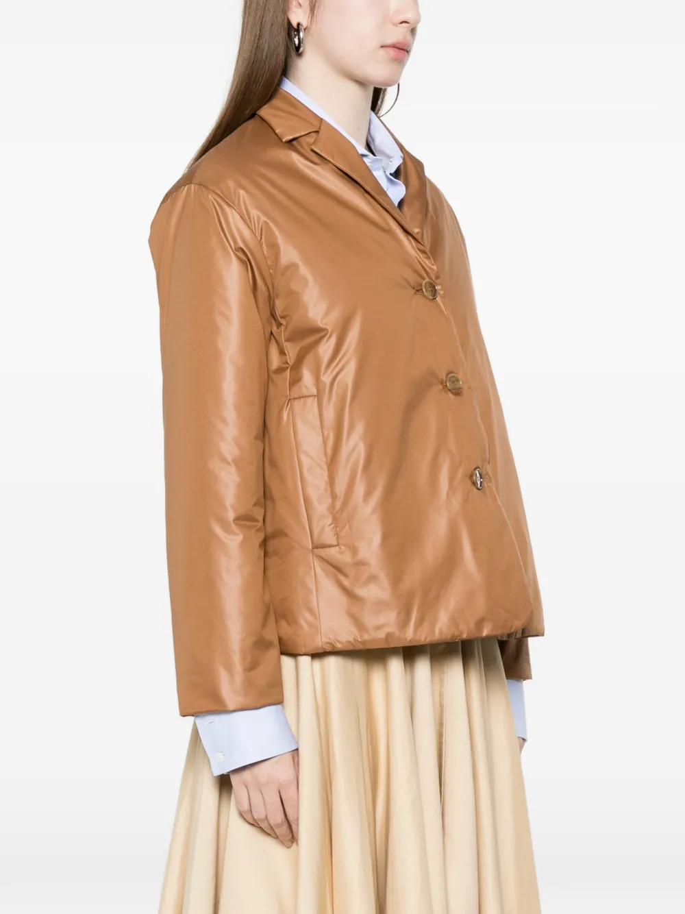  Rosso 35 Buttoned Jacket - Brown 