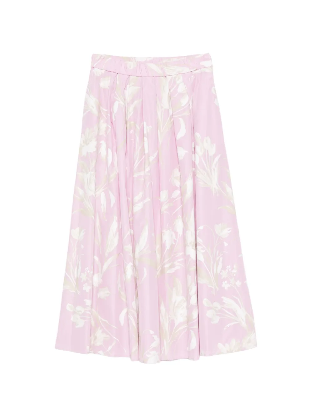 Rosso 35 Floral Skirt In Pink