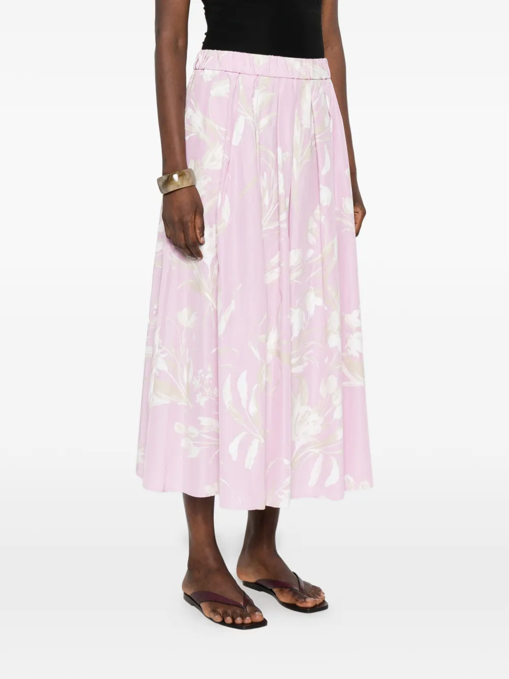  Rosso 35 Floral Skirt - Pink 