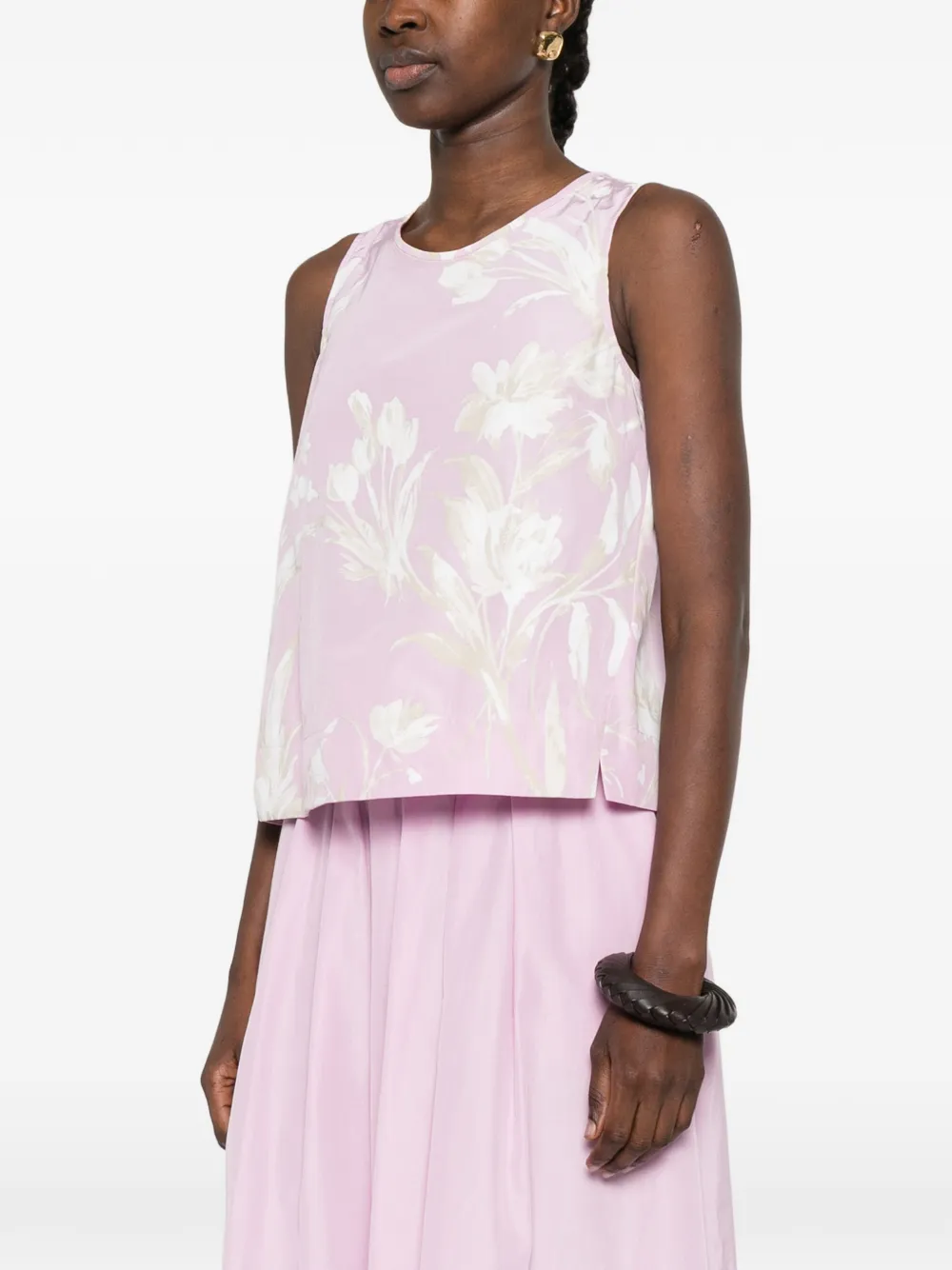  Rosso 35 Floral Top - Pink 